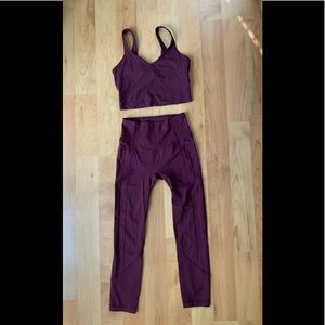 lululemon workout set